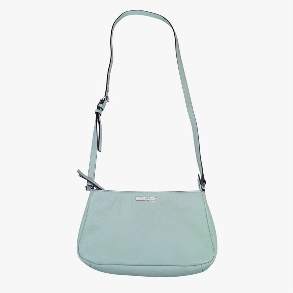 Vince Camuto ELANA Leather Crossbody Shoulder Bag in Mint Pastel Green NWOT $158 - Picture 3 of 13